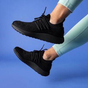 Lane Eight carbon black trainers
